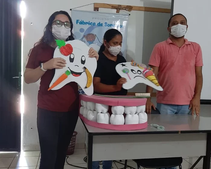  Instituto Nós do Brejo promove ação educativa em saúde bucal.